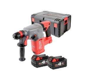 สว่านโรตารี่ไร้สาย MILWAUKEE NO.M18CHX-502C 3.5 kg Fuel SDS-Plus drilling and breaking hammer 26 mm.18V