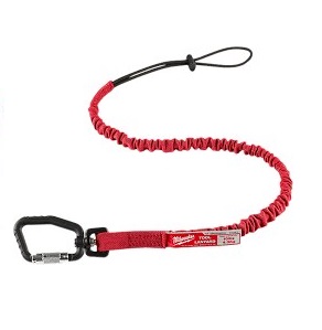 สายเซฟตี้คล้องเครื่องมือ MILWAUKEE No.48-22-8850A Locking Tool Lanyard , 15 kg.