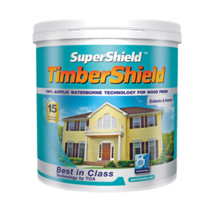 สีน้ำอะครีลิคทาไม้ ภายนอก TOA No. T-004 SUPERSHIELD TIMBERSHIELD , 1 GL. (RUSTIC)