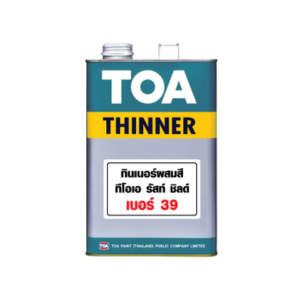 ทินเนอร์สำหรับสีอิพ็อกซี่ TOA NO.39 THINNER for Epoxy Paint , 1 GL.