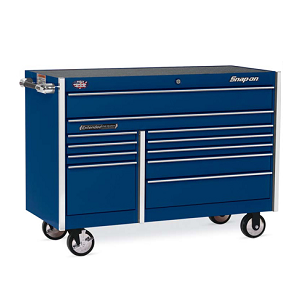 SNAP-ON NO.KRL7022CPCM Roll Cab Double Bank 11 Drawers Royal Blue