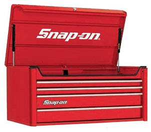 SNAP-ON NO.KRA2104AK Top Chest 4 Drawers Red