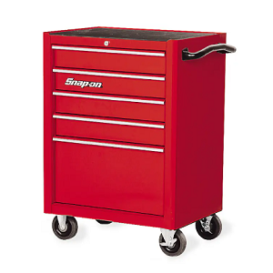 SNAP-ON NO.KRA2005 Roll Cab Single Bank 5 drawers Red