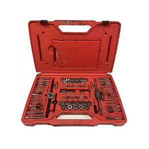 SNAP-ON NO.TDTDM117A Set Tap and Die U.S./Metric Combination 117pcs. (1/4&quot; to 1/2&quot; NF/NC 3mm to 12mm.)