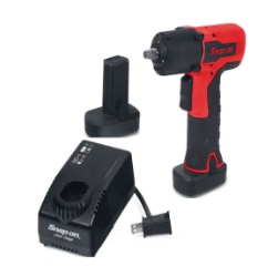 SNAP-ON NO.CT761A MicroLithium Cordless Impact Wrench Kit, 14.4 V, 3/8&quot; Dr. 