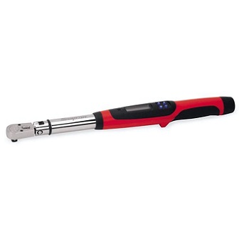 SNAP-ON NO.TECH1R240 Torque Wrench Electronic Techwrench Fixed Head Ratchet 24 to 240 in.lbs. 1/4&quot;Drive