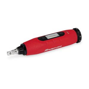 SNAP-ON NO.QDRIVER2A Screwdriver, Torque, Adjustable, 20 to 100 in. oz. (14-70 N.cm), 1/4&quot;Dr. Hex Bit Holder