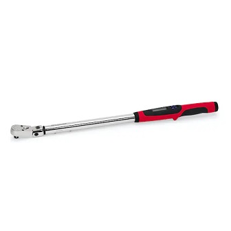 SNAP-ON NO.TECH3FR250 Torque Wrench Electronic Techwrench Flex Ratchet 25 to 250 ft. lbs. 1/2&quot;Drive