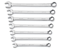 SNAP-ON NO.SOEXM707 Set Wrench Combination Flank Drive Plus, 12P (7pcs.) (10 to 17mm.)