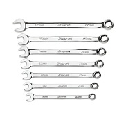 SNAP-ON NO.OSHM707B Set Wrench Metric Combination 6P (7 pcs.) (10 to 15mm.)