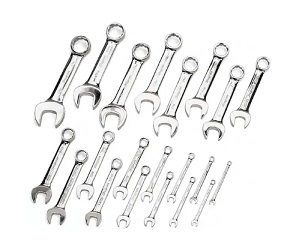 SNAP-ON NO.OEXS721 Set Wrench Combination Short 12P (21 pcs.) (1/4&quot; to 1 3/8&quot;)