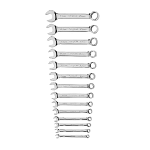 SNAP-ON NO.OEXSM714K Set Wrench Metric Combination Short 12P (14 pcs.) (6 to 19mm.)