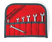 SNAP-ON NO.OXIM707SBK Set Wrench Metric Combination Midget 6P (7 pcs.) (4 to 9mm.)