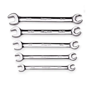 SNAP-ON NO.RXS605B Set Wrench Flare Nut/Open End 6P (5 pcs.) (3/8&quot; to 5/8&quot;)