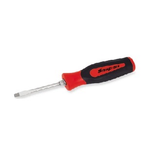 SNAP-ON NO.SHD6O Screwdriver Flat Tip Instinct Hard Handle Orange .050