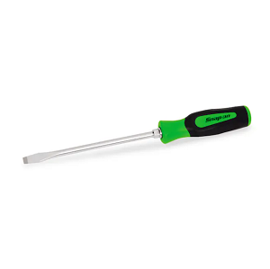 SNAP-ON NO.SHD8G Screwdriver Flat Tip Instinct Hard Handle Green .055