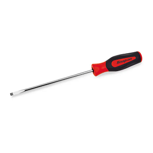 SNAP-ON NO.SGD146BR Screwdriver Flat Tip Cabinet Instinct Soft Grip Red .030 tip 10 long