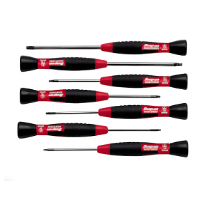 SNAP-ON NO.SGDET70ESD (SGDET70) Set Screwdriver Torx Electronic Miniature (7pcs.) (T6 thru T10 T15 T20)