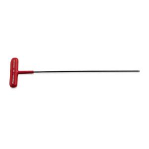 SNAP-ON NO.AWBCG1606 Wrench Ball Hex T-Handle 3/32&quot; Red Handle 9 long