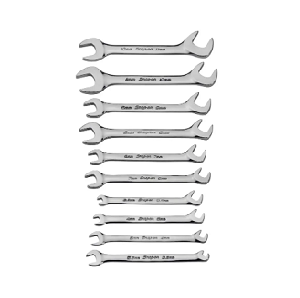 SNAP-ON NO.DSM810K Set Wrench Metric Open End Ignition (10 pcs.) (3.2 to 11mm.)