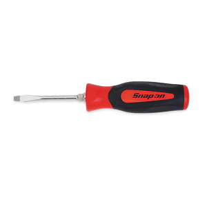 SNAP-ON NO.SGD2BR Screwdriver Flat Instinct Soft Handle Red .035&quot;