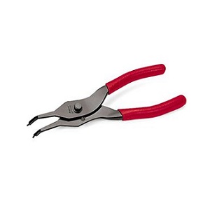 SNAP-ON NO.SRPC9045A Pliers Retaining Ring Fixed Tip Convertible 45°/.090&quot; tips 8-3/4&quot;