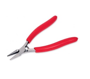 SNAP-ON NO.E790BCG (EP490A) Pliers Electronic Needle Nose Flat Nose Non-Serrated Jaws 6 1/8&quot;