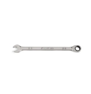 SNAP-ON NO.OXR18 (OEXR18) Wrench Combination Flank Drive Ratcheting Box/Open End Standard 9/16&quot; 12pt.