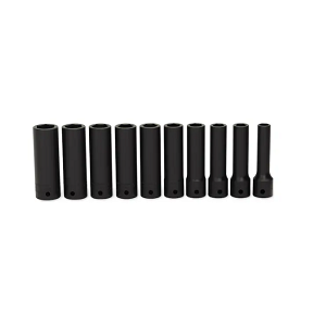 SNAP-ON NO.310SIMMYA Set Socket Metric Impact Deep 6P (10pcs.) (10 to 19mm.)