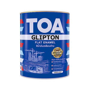 สีน้ำมันเคลือบด้าน TOA NO.GLIPTON FLAT ENAMEL เบส D , 1 GL.