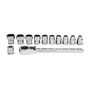 SNAP-ON NO.112RTMA Set Ratchet/Socket Metric Low Profile, 12P (12pcs.)(5-13mm.)