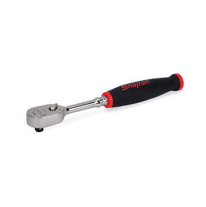 SNAP-ON NO.THL72 1/4&quot;Drive Dual Ratchet Sealed Head (High Strength) Long Handle Soft Grip Red 6 7/8&quot;