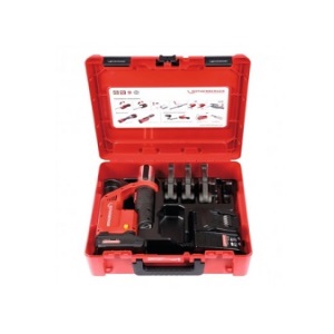 ROTHENBERGER NO.1000002121 ROMAX Compact TT + ›B‹ MaxiPro Press Jaw Set 1/4”–1.1/8” + Hand Tools; EU