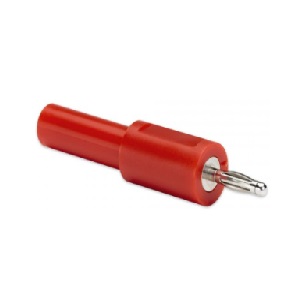 PICOSCOPE No.TA307 Shrouded 4 mm to 2 mm jack adaptor (Red)