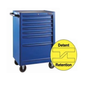 BLUE-POINT NO.KRB13006KPRB Tools Roll Cabinet 6 Drawers Blue