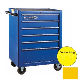 BLUE-POINT NO.BPMTD2006YEL BP Modular Tray Pro Set D w/t 6 Drawers Cabinet (Yellow,Gloss)