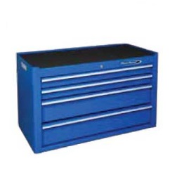 BLUE-POINT NO.KRB3005KPRB Roll Cabinet with Protective Bumper, 5 Drawers, Size 26&quot; (692x510x980mm.)