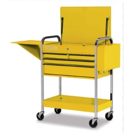 BLUE-POINT NO.KRBC20TPES Roll Cart Sliding Top 3 Drawers Ultra Yellow