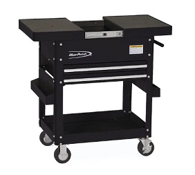 BLUE-POINT NO.KRBCSSTPC Roll Cart Sliding Top 2 Drawers Black