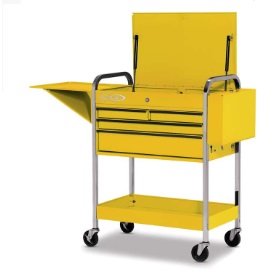 BLUE-POINT NO.KRBC7TBPES Roll Cart Locking Drawers Screwdriver/Prybar Compartments Yellow