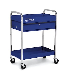 รถเข็น BLUE-POINT NO.KRBC3TDPCM Roll Cart (R) 2 Shelves Locking Drawer Royal Blue