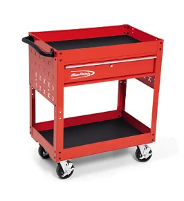 รถเข็น BLUE-POINT NO.KRBC13PBO Heavy-Duty One-Drawer Two-Tray Cart Red