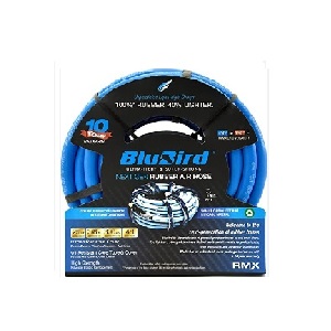 BLUE-POINT No.BPPH3825 Air Hose Rubber/PVC 25 ft. Blue