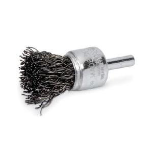 BLUE-POINT No.AC4C Wire Brush Crimped 1/2&quot; Brush Diameter 1/4&quot; Shank/Arbor