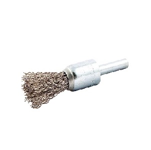 BLUE-POINT No.AC204B Wire Brush Encapsulated Wire End 1/2&quot; Brush Diameter 1/4&quot; Shank/Arbor