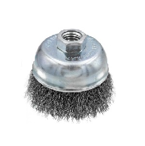 BLUE-POINT No.AC345 Wire Brush Crimped Cup 3 Brush Diameter 5/8&quot;-11 Shank/Arbor