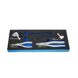 BLUE-POINT No.BPS20A  Adjustable Wrench &amp; Pliers Set (8&quot;,12&quot;)