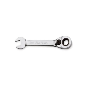 BLUE-POINT NO.BOERMS10 Wrench Metric Ratcheting Box/Open End Short 12˚Offset 10mm. 12P