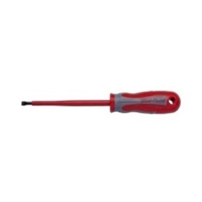 ไขควง BLUE-POINT NO.BSGD125S4R Screwdriver P-Series Slotted Flat Tip 4.5mmx125x233 Red