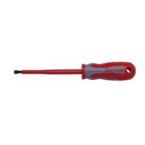 ไขควง BLUE-POINT NO.BSGDV100S2 Screwdriver P-Series VDE slotted Flat Tip 2.5mmx100x163 Red